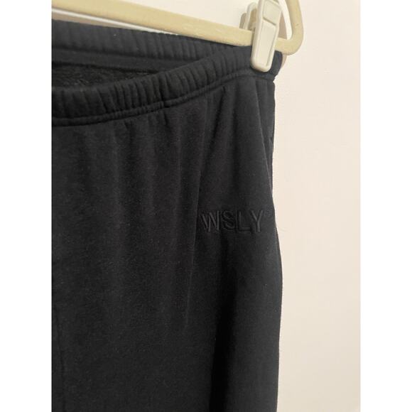 WSLY Drawstring Sweatpant Joggers in Black Size Large - Picture 3 of 7